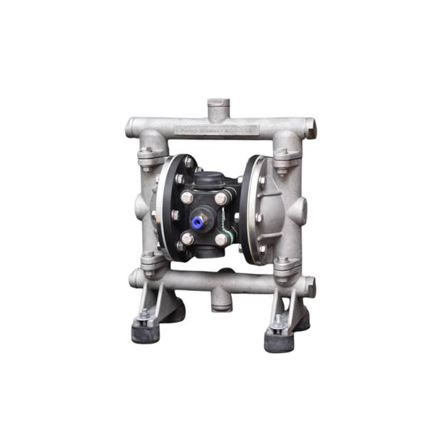 Half-inch air-operated double-diaphragm pump, uncoated metallic
