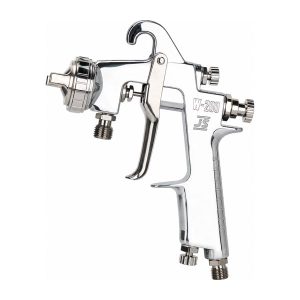 Pressure feed spray gun